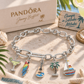 JBT Silver Charm Bracelet Set BMD
