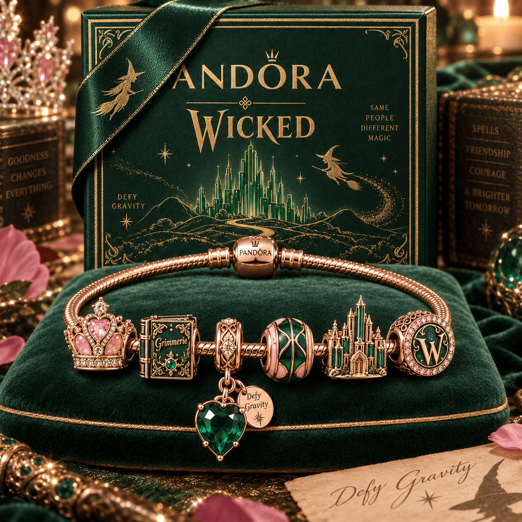 WCKD Gold Charm Bracelet Set PNPA