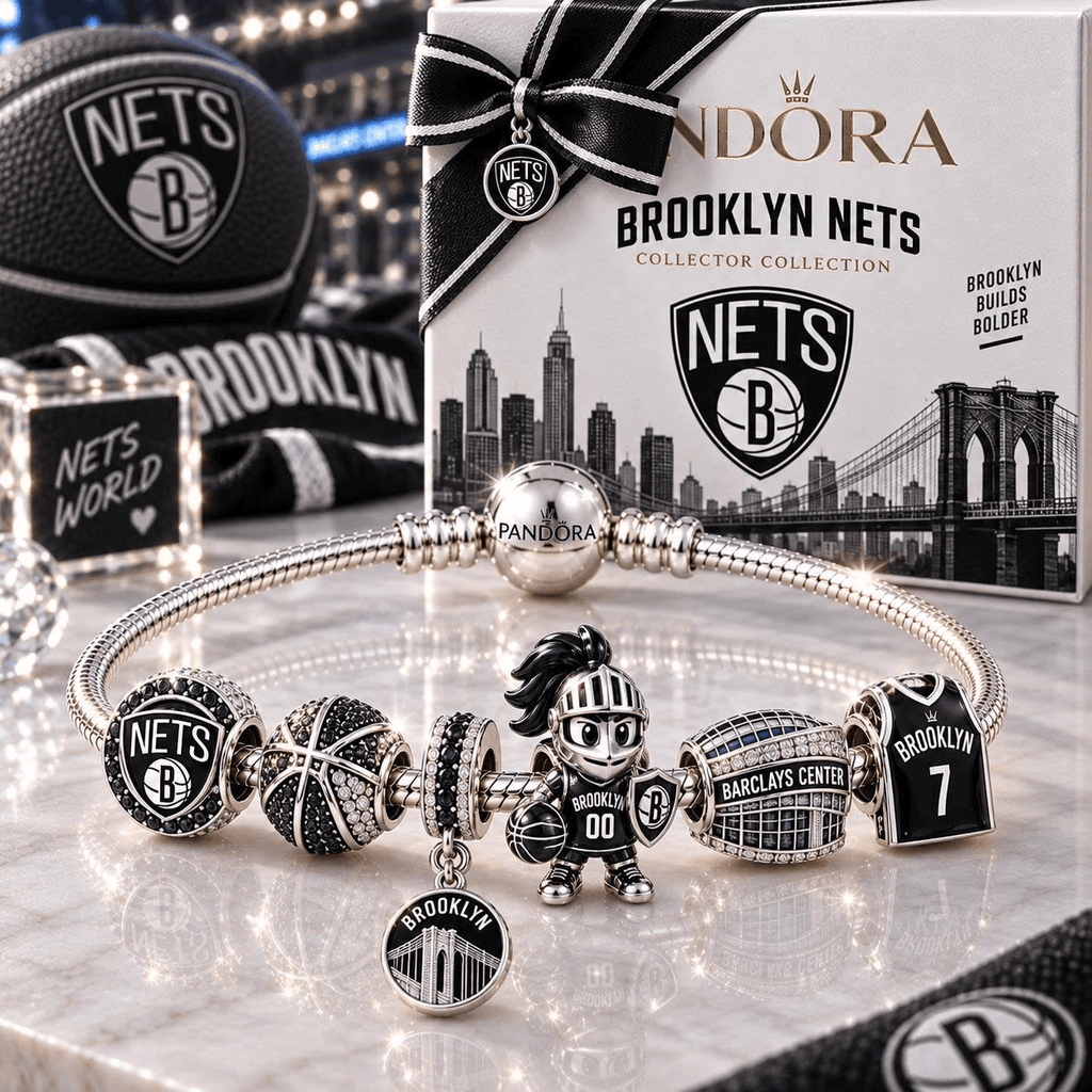 BLNS Silver Charm Bracelet Set VTH