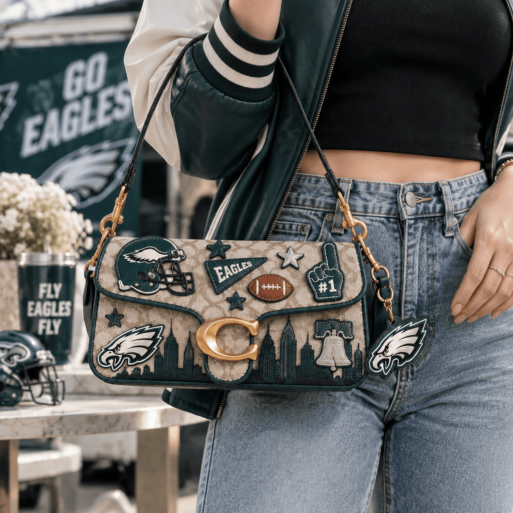 Premium PLDE Coach Shoulder Cross With Charm NPL