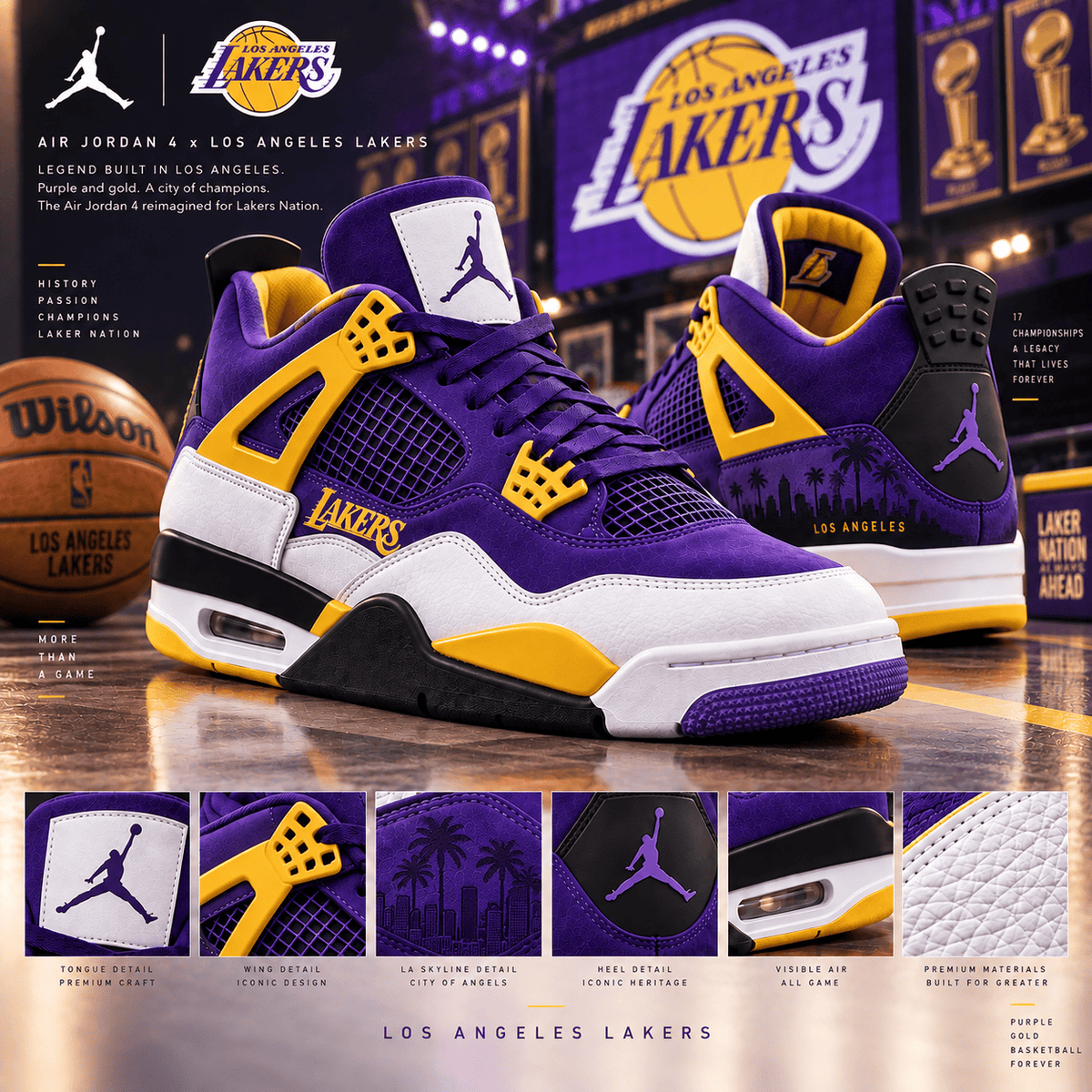 Premium LAL Jordan Shoes TNSM
