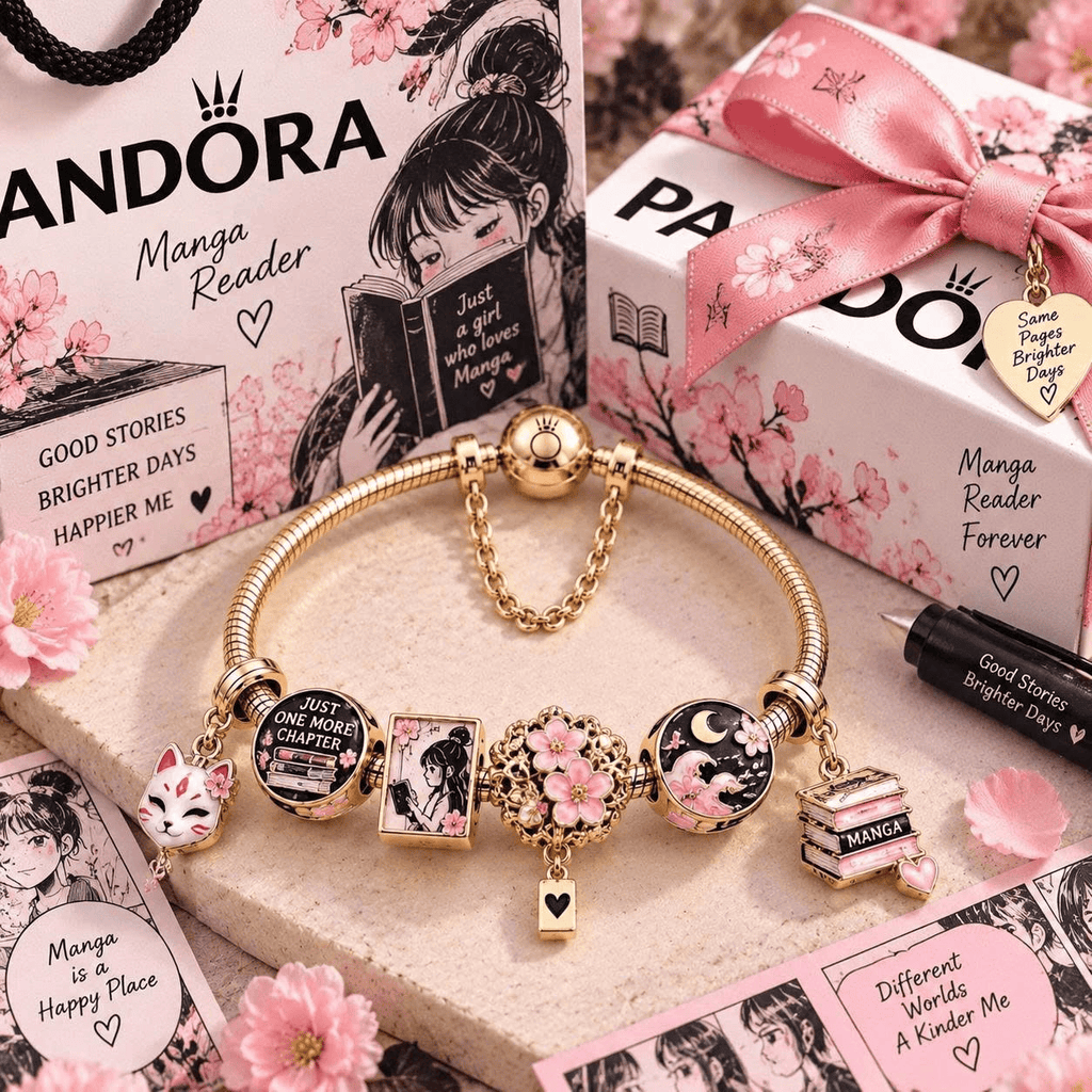 MGRD Gold Charm Bracelet Set TTN