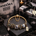 NIN Gold Charm Bracelet Set PTT