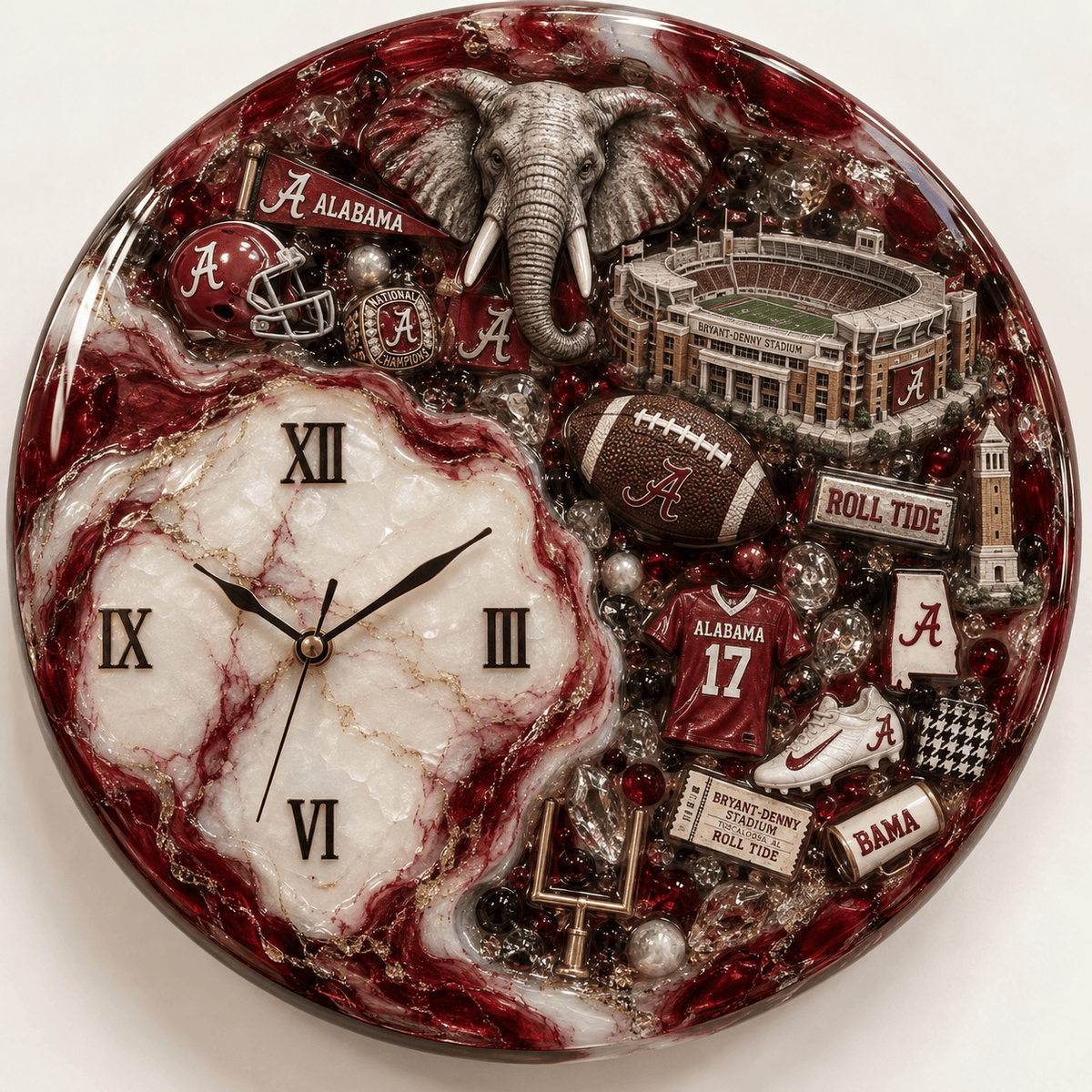 Premium ACT Statement 3D Decorative Wall Clock HTTT
