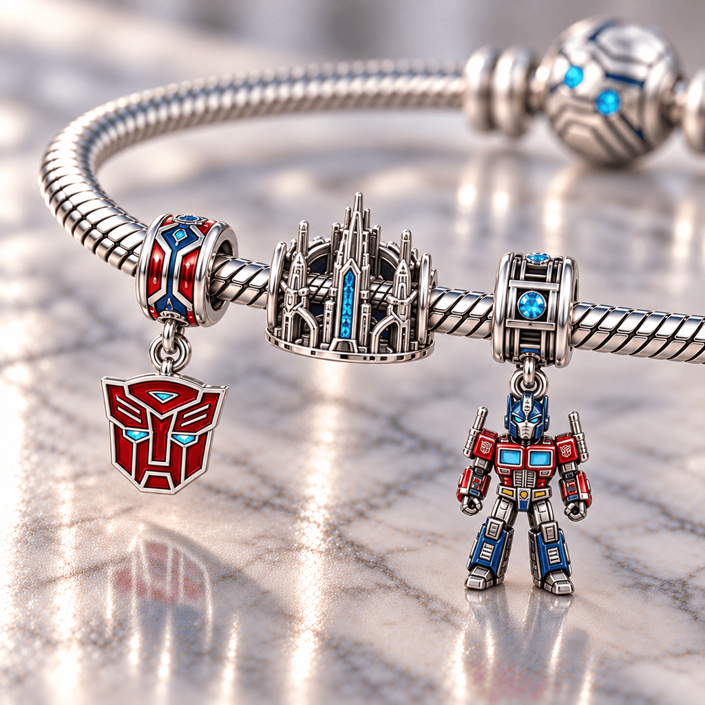 TFR Silver Charm Bracelet Set HQH