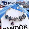 TNST Silver Charm Bracelet Set VTH