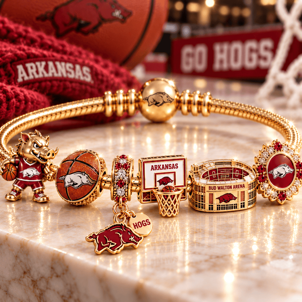 AKR Gold Charm Bracelet Set TTTT
